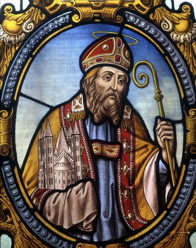 Saint Éleuthère. Évêque de Tournai - French School