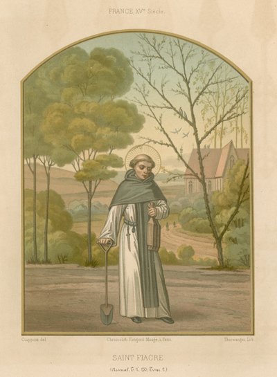 Saint Fiacre - French School