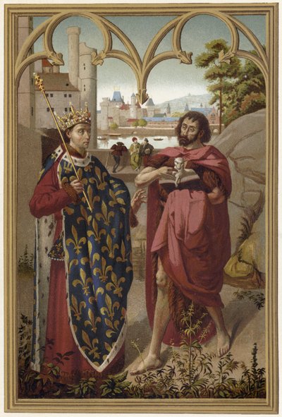 Saint Louis et Saint Jean Baptiste - French School