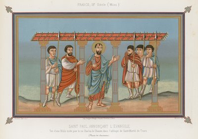 Saint Paul annonçant l