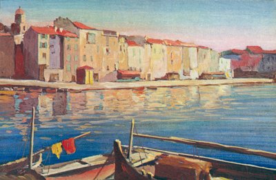 Saint Tropez : Vue sur le quai Suffren - French School