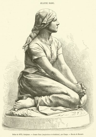 Salon de 1872, Sculpture, Jeanne d