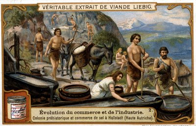 Commerce du sel en Haute-Autriche à l