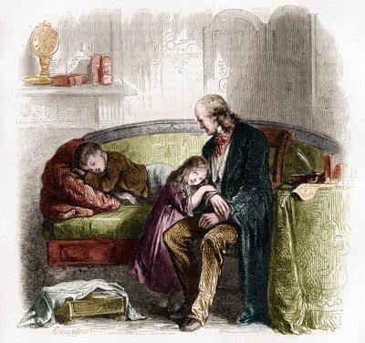 Samuel Hahnemann (1755 - 1843), découvrant l