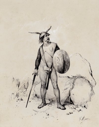 Soldat saxon, 445 - French School