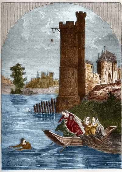 Affaire de la tour de Nesle : Buridan réussit à s