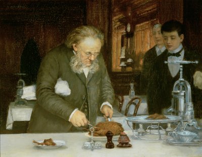Scène au restaurant La Tour d