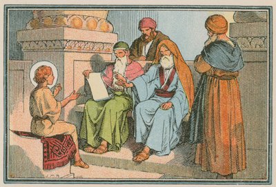 Scène de la vie de Jésus - French School