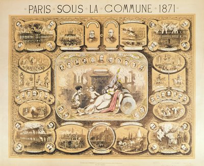 Scènes de la Commune de Paris, 1871 - French School