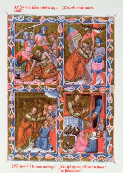 Scènes de la vie de Saint Paul, fac-similé d