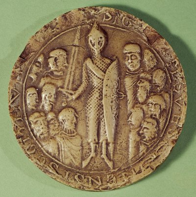 Sceau de la Commune de Soissons, 1228 - French School