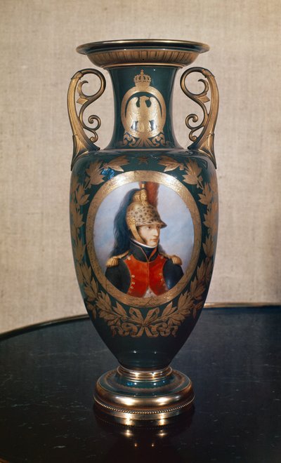 Vase de Sèvres représentant Louis Bonaparte - French School