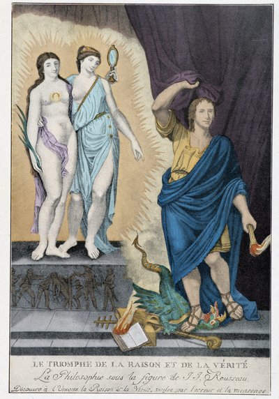 Siècle des Lumières : « Le Triomphe de la Raison et de la Vérité » - French School
