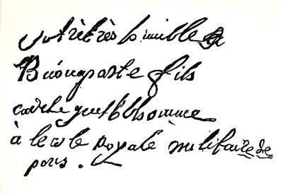 Signature de Napoléon Bonaparte (1769-1821) de 1785, de Napoléon par Armand Dayot, Paris, 1895 (impression) - French School