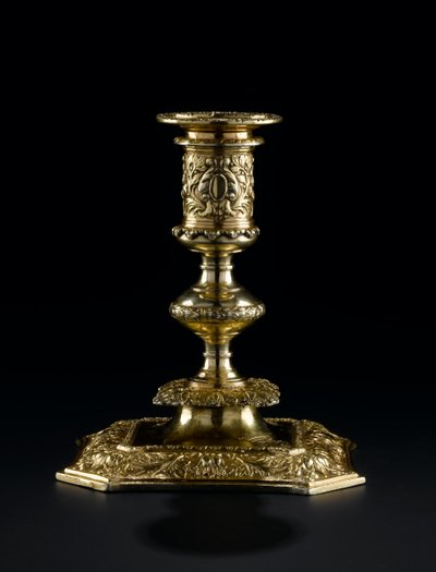 Chandelier en vermeil avec buse amovible, du service de toilette Lennoxlove, appartenant à Frances Teresa Stewart, duchesse de Richmond et Lennox : Français, Paris, par Pierre Masse, 1661 - 1662 - French School