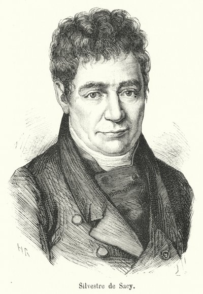 Silvestre de Sacy - French School