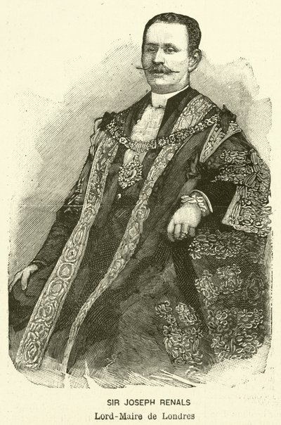 Sir Joseph Renals, Lord Maire de Londres - French School