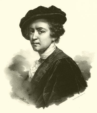Portrait de Sir Joshua Reynolds - French School