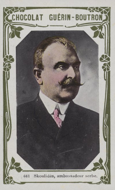 Skoulides, ambassadeur serbe - French School