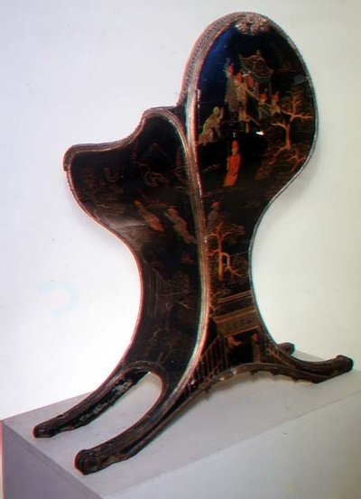Siège de traîneau décoré de chinoiseries, inscrit par l