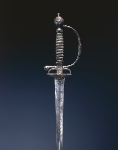 Petite épée, vers 1770-80 - French School