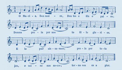 Chanson des croisades - French School