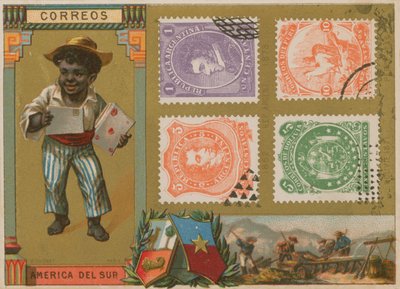 Timbres-poste sud-américains - French School