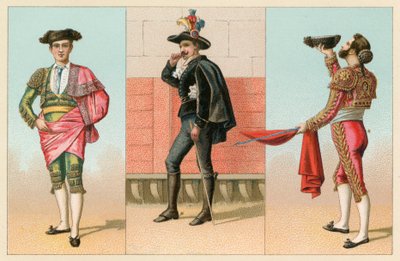 Costume espagnol - French School