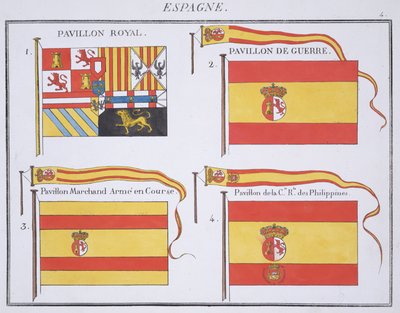 Drapeaux espagnols, d