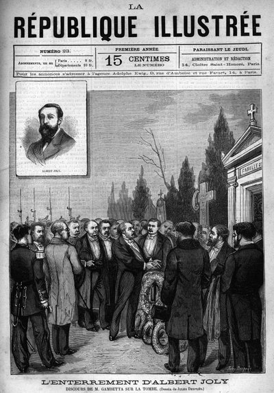 Discours de Léon Gambetta (1838-1882) lors de l