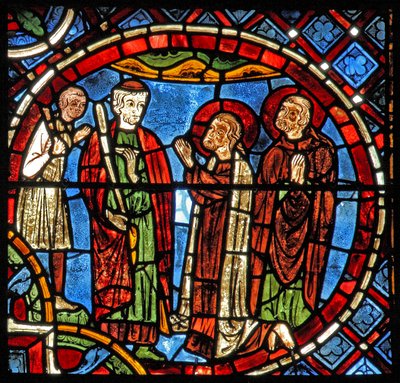 Saints Simon et Jude implorent la miséricorde - French School