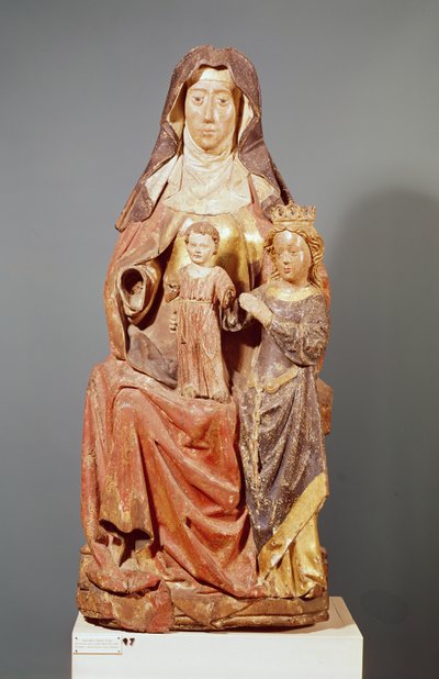 Sainte Anne, la Vierge et l