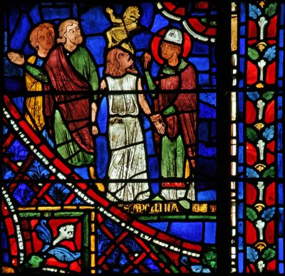 Saint Apollinaire : exorcise un possédé - French School
