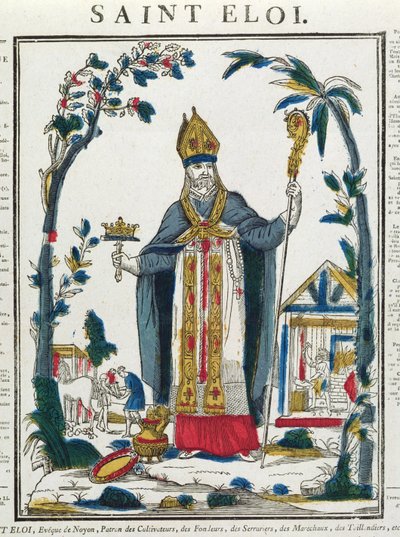 Saint Éloi (c.588-660) - French School
