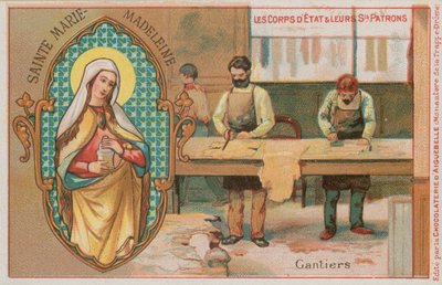 Sainte Marie-Madeleine et les gantiers - French School
