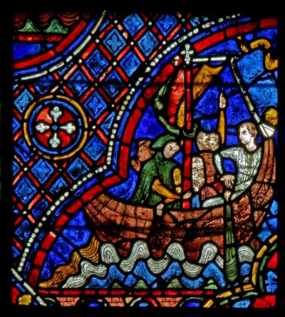 Saint Nicolas : un bateau transporte des voyageurs à Myre - French School