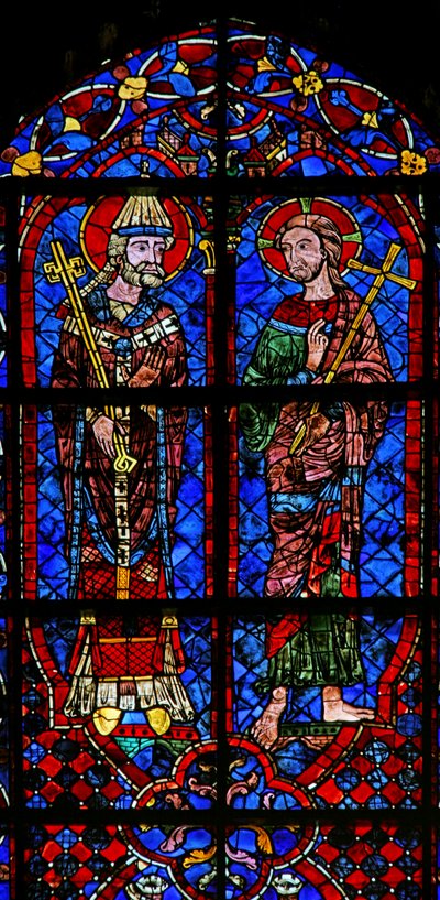 Saint Pierre et le Christ - French School