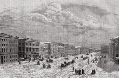 Saint-Pétersbourg, Russie en 1794, de 