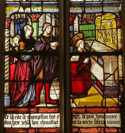 Saint Roch enfant pieux - French School