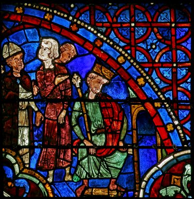 Saint Thomas Becket est présenté à Henri II - French School