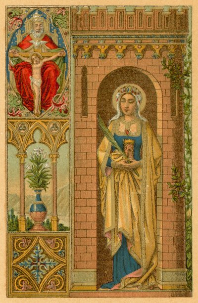 Sainte Barbara - French School
