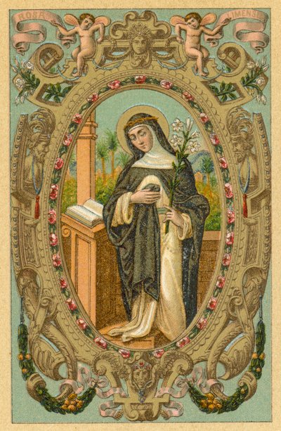 Sainte Rose de Lima - French School