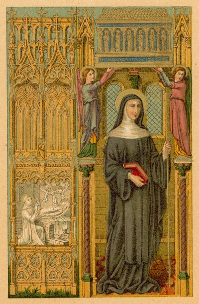 Sainte Scholastique - French School