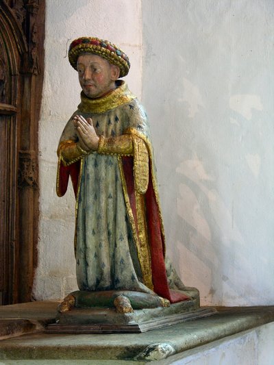 Statue de Jean V, Duc de Bretagne - French School