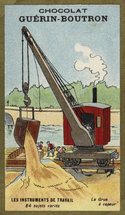 Grue à vapeur - French School
