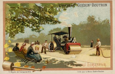 Rouleau compresseur - French School