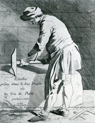 Tailleur de pierre - French School