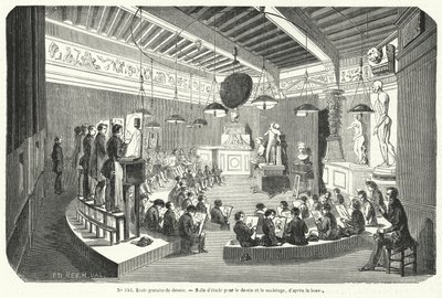 Élèves dans une classe d