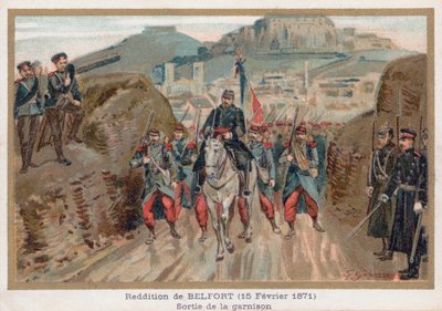 La reddition de Belfort - French School