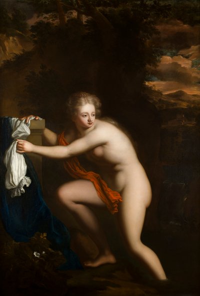 Suzanne au bain - French School